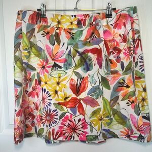 RipSkirt Hawaii Wrap Skirt Size Large Length 2 Wildflower‎ Floral Tropical Beach